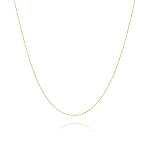 COLAR FOLHEADO A OURO VENEZIANO FINO
