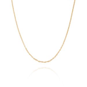 CORDÃO FOLHEADO A OURO CARTIER