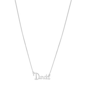 COLAR PRATA VENEZIANO COM DINDA