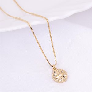 COLAR FOLHEADO A OURO FIO COM MEDALHA ESTRELA COM ZIRCÔNIA