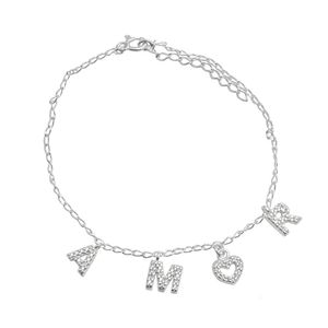 PULSEIRA PRATA AMOR TODO DE ZIRCÔNIAS