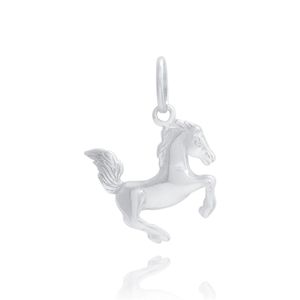 PINGENTE PRATA CAVALO LISO