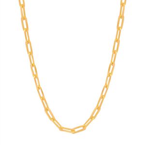 CORDÃO FOLHEADO A OURO CARTIER