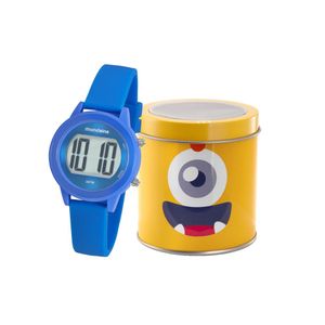 RELÓGIO MONDAINE DIGITAL SILICONE AZUL