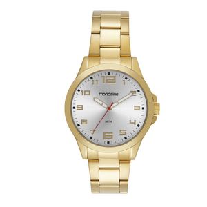 RELÓGIO MONDAINE SOCIAL DOURADO