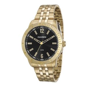 RELÓGIO MONDAINE DOURADO SOCIAL CLÁSSICO