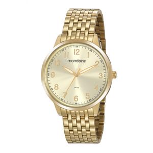 RELÓGIO MONDAINE DOURADO CLÁSSICO