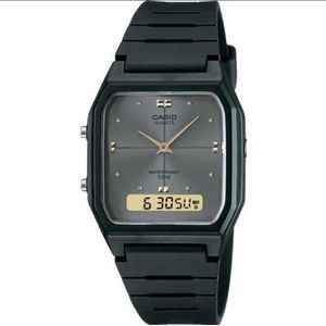 RELÓGIO CASIO ANADIGI PRETO DE RESINA