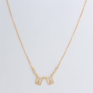 COLAR FOLHEADO A OURO CARTIER COM SANTOS