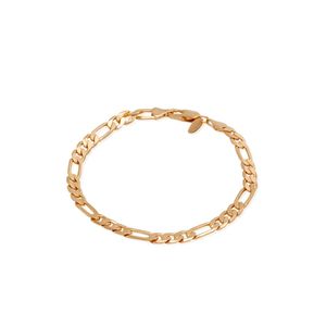 PULSEIRA FOLHEADO A OURO CORRENTE 22CM
