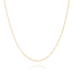 CORDÃO FOLHEADO A OURO CARTIER FINO