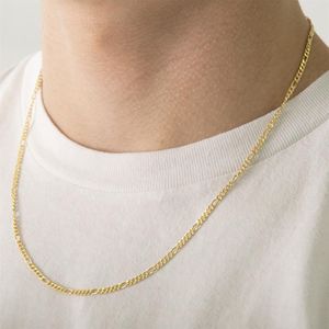 COLAR FOLHEADO A OURO FIO 5X1 70CM