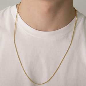 CORDÃO FOLHEADO A OURO CORRENTE VENEZIANA GROSSA