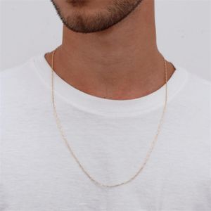 CORDÃO FOLHEADO A OURO CARTIER FINO 45CM
