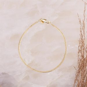 PULSEIRA FOLHEADO A OURO GRUMET FINA